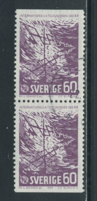 Sweden 682  Used pair (7