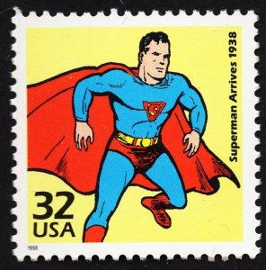 US 3185f MNH VF 32 Cent Superman Celebrate The Century 1930s