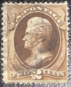 Scott #146 1870 2¢ Andrew Jackson used