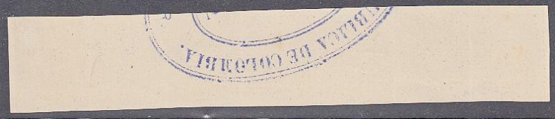 Columbia - Santander #27 Used Strip of Seven