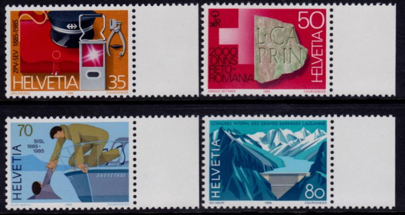 Switzerland 751-754 MNH  Michel Nr 1290-93