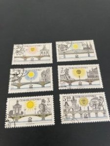 Czechoslovakia sc 2179-2184 u comp set