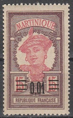 Martinique #108 MNH F-VF   (V3310)