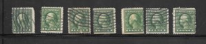 #405 Used 7 stamps 10 Cent Lot (my3) Collection / Lot