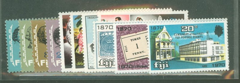 Fiji #293-303 Unused Single (Complete Set)