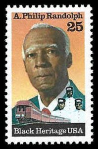 PCBstamps   US #2402 25c A.P. Randolph, Black Heritage, MNH, (40)