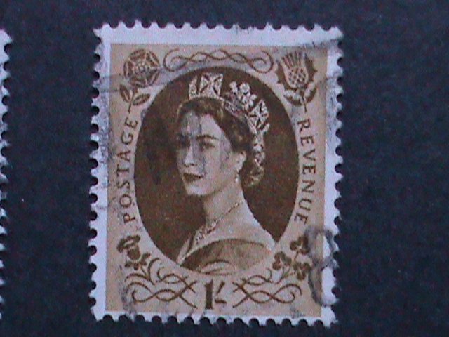 ​GREAT BRITAIN-1952 QUEEN ELIZABETH II USED 71 YEARS OLD WE SHIP TO WORLDWIDE