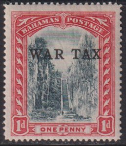 1918 Bahamas War Tax o/p one penny issue MLH Sc# MR5 CV $4.75 Stk #2