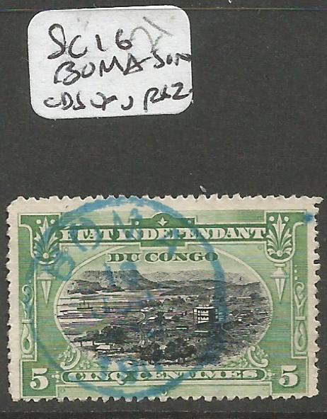 Belgian Congo SC 16 Boma SON CDS VFU (10cid)