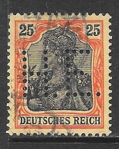 Germany 86: 30pf Germania, used, F-VF