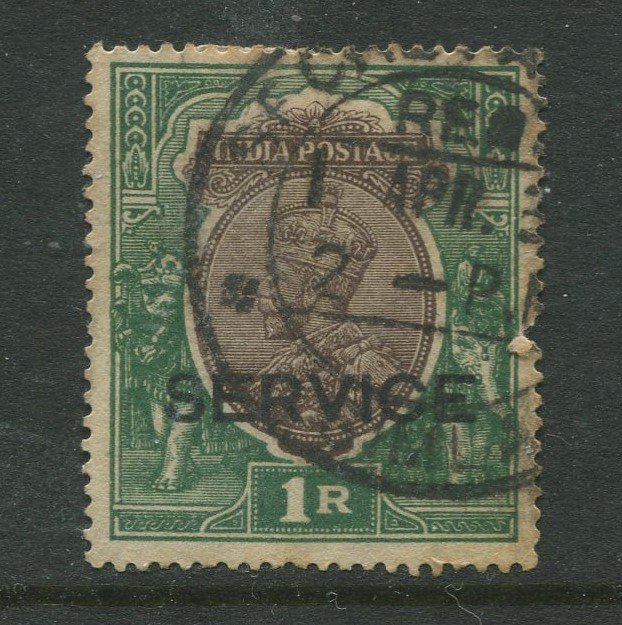 STAMP STATION PERTH India #O90 KGV Service Issue Used CV$0.90.