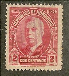 Honduras       Scott   299    Bonilla     Used