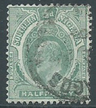 Southern Nigeria, Sc #32, 1/2d Used