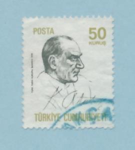 Turkey 1970 Scott 1835 used - 50k, Kemal Ataturk 