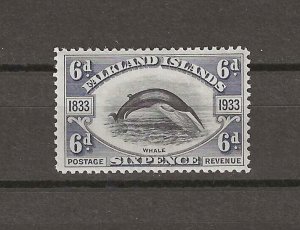 FALKLAND ISLANDS 1933 SG 133 MNH