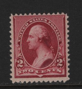 219D F-VF mint original gum lightly hinged with nice color cv $ 160 ! see pic !