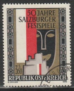 Austria 878, 50th ANNIVERSARY OF THE SALZBURG FESTIVAL. USED. VF. (1345)