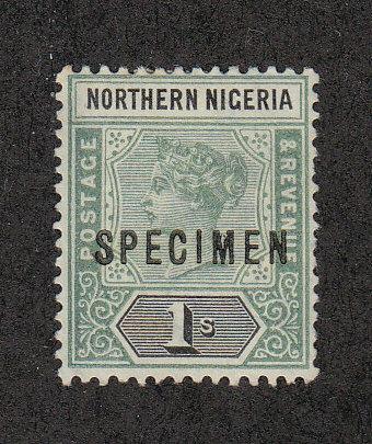 Northern Nigeria Scott #SG7 Specimen Ovpt Unused