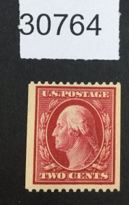 US STAMPS #386 MINT OG H LOT #30764