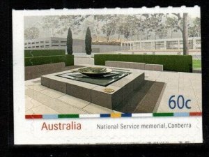 AUSTRALIA SG3481 2010 NATIONAL SERVICE MEMORIAL SELF ADHESIVE MNH