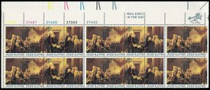 PCBstamps   US #1691/1694 PB $2.60(20x13c)Dec. of Independence, 37486, MNH, ...