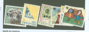 Faroe Islands #42-47  Single (Complete Set)