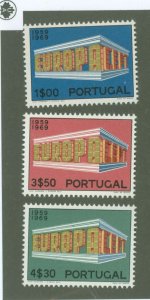 Portugal #1060-1062 Mint (NH) Single (Complete Set) (Europa)