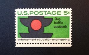 Scott #1272 Traffic Safety, MINT, VF+, NH