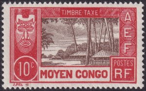 Middle Congo 1930 Sc J13 postage due MLH*