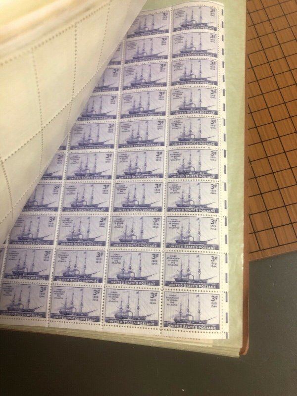 $500 Face Value  3 Cent Commemorative Sheets Mint Nice Assortment Never Hinged