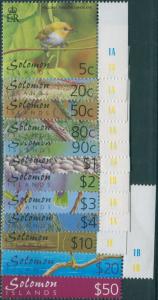 Solomon Islands 2001 SG976-987 Birds set MNH