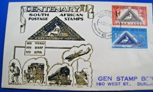 S. AFRICA 1948  -  FIRST DAY COVER  -  SCOTT #193-194          (jpc10)