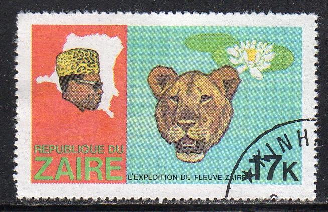 Zaire 907 - Cto - Lion (1)