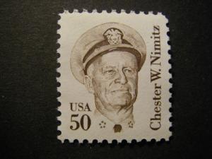 Scott 1869, 50c Chester W. Nimitz, MNH Great Americans Beauty