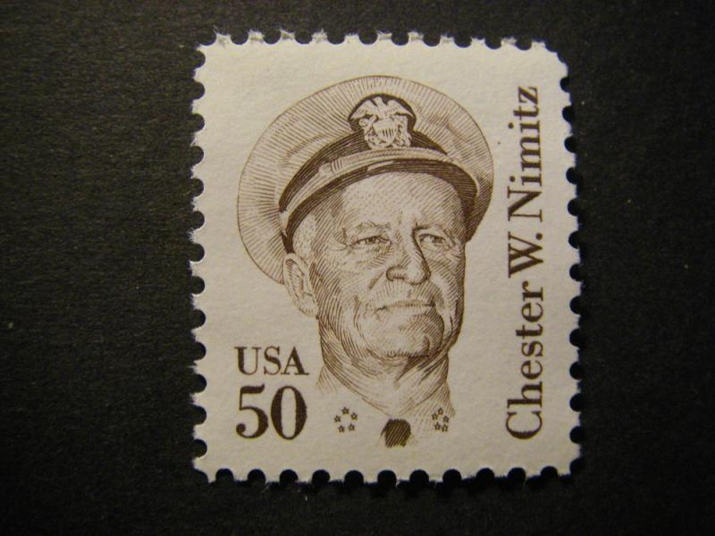 Scott 1869, 50c Chester W. Nimitz, MNH Great Americans Beauty