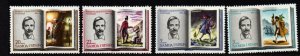 SAMOA SG323/6 1969 DEATH ANNIV OF ROBERT LOUIS STEVENSON   MNH