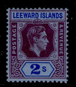 LEEWARD ISLANDS GVI SG111, 2s reddish purple and blue/blue, M MINT. Cat £35.