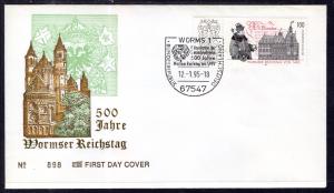 Germany 1882 U/A FDC