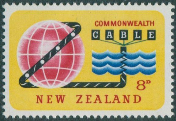 New Zealand 1963 SG820 8d Telephone Cable MNH