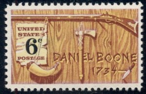 #1357 6¢ DANIEL BOONE LOT OF 400 MINT STAMPS, SPICE UP YOUR MAILINGS!