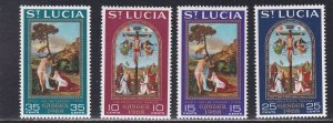 St. Lucia # 231-234, Easterl, Mint NH,