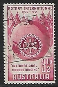 Australia # 278 - Rotary International - used....{KBl22}