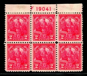 ED-896 SCOTT 643 – 1927 2c Vermont Sesquicentennial MH - CV $32.50