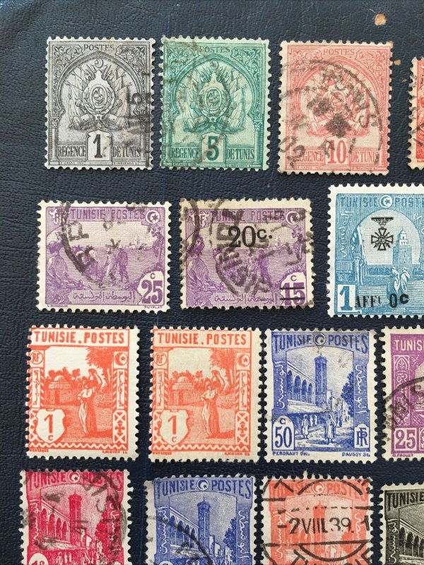 Tunisia Stamps,￼Old Stamps. Many,1888-195Sc#1,