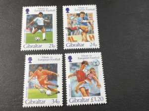 GIBRALTAR # 707-710-MINT/NEVER HINGED---COMPLETE SET---1996