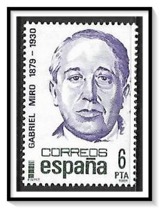 Spain #2239 Gabriel Miro MNH