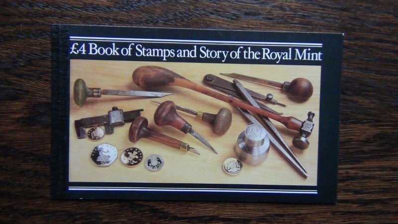 GB 1983 £4 Booklet Stamps and Stories of the Royal Mint MNH