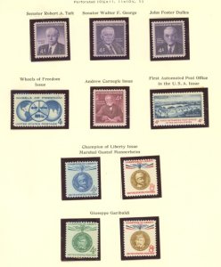 U.S. #SET/MIXED CONDITION 