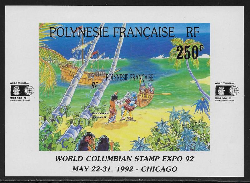 FRENCH POLYNESIA SC# 593  VF/MNH 1992