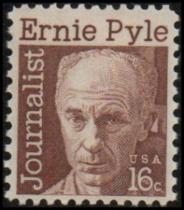 United States 1398 - Mint-NH - 16c Ernie Pyle / Journalist (1971)